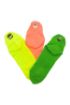 sari-pembe-yesil-3-lu-emojili-corap-no-9-29820